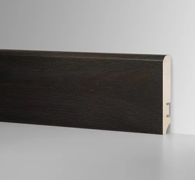 Плинтус напольный HANNAHHOLZ AKTUELL DESIGN МДФ 81мм - ДУБ НОВЫЙ