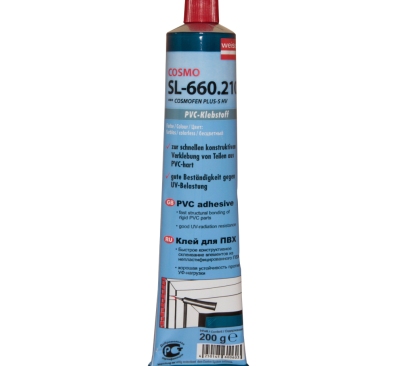 Клей жидкий пластик Cosmo SL-660.210 / Cosmofen Plus-S HV (200 мл)