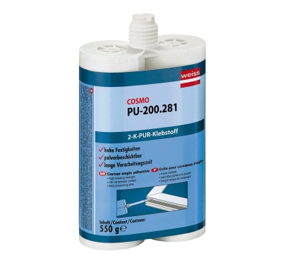Двухкомпонентный клей для металла Cosmo PU-200.281 / Cosmofen DUO